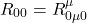 \[  R_{00} = R^{\mu}_{0 \mu 0}  \]