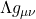 \Lambda g_{\mu \nu}