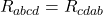 \[ R_{abcd}  =  R_{cdab}  \]