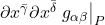 \partial x^{\bar{\gamma}} \partial x^{\bar{\delta}} \eval{g_{\alpha \beta}}_P