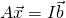 A\vec x = I\vec b