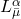 L^{\alpha}_{\bar{\mu}}