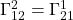 \Gamma^2_{12}=\Gamma^1_{21}