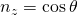 n_z=\cos\theta