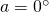 a=0^\circ