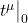 \eval{t^{\mu}}_0
