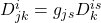 D^i_{jk}=g_{js} D^{is}_k