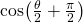 \cos (\frac{\theta}{2} + \frac{\pi}{2})