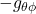 -g_{\theta \phi}