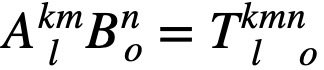 Tensor Outer Product